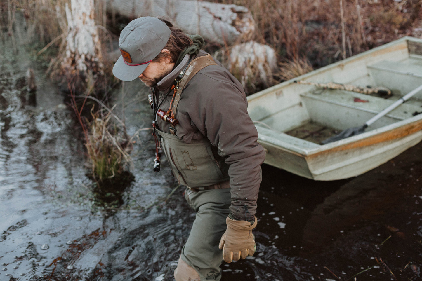 Duckling Leather Duck Call Lanyard