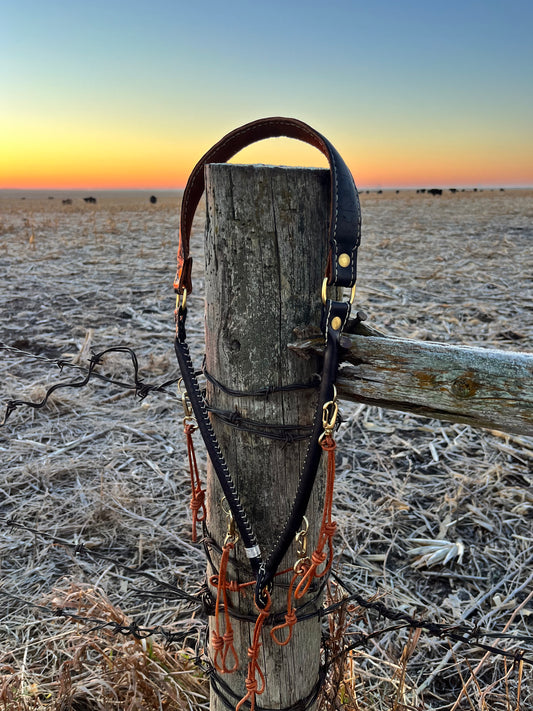 Leather Duck Call Lanyard